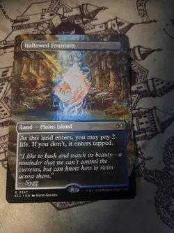 Hallowed Fountain (Borderless) Lorwyn Eclipsed Regular - Image 1