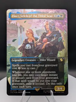 Emet-Selch of the Third Seat Chocobo Track FOIL: Final Fantasy MTG (NM) - Image 1