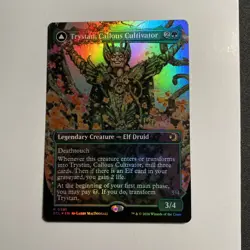 Trystan, Callous Cultivator (Borderless) Lorwyn Eclipsed Foil - Image 1