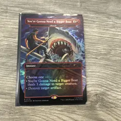 You're Gonna Need a Bigger Boat Foil Secret Lair Jaws Instant 2179 - Image 1