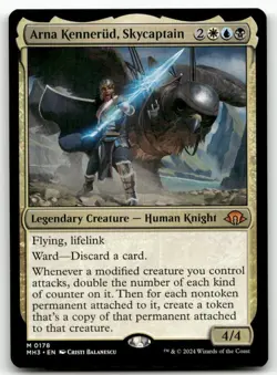 Arna Kennerud, Skycaptain #178 MTG Modern Horizons 3 NM X1 - Image 1