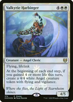 1x Valkyrie Harbinger - Foil Light Play MTG Magic - Kid Icarus - - Image 1