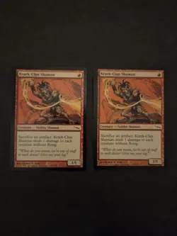 Krark-Clan Shaman Mirrodin MTG x2 - Image 1