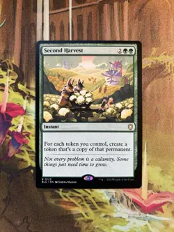 Mint/Near-Mint, English - 1 x MTG Second Harvest Commander: Bloomburrow - Image 1