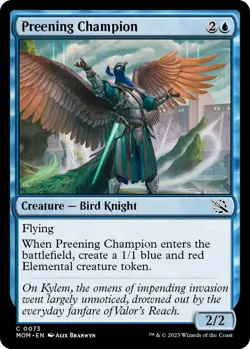 Preening Champion - FOIL - NM - March of the Machine MTG - Image 1