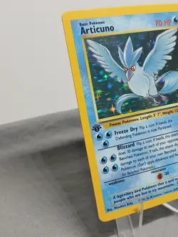 Pokemon TCG Articuno Holo Rare 1st Edition 1999 Nice 2/62 Vintage Card!! - Image 3