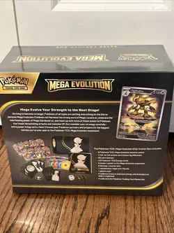 *SEALED* Pokemon TCG Mega Evolution Elite Trainer Box Brand New, 9 Packs SEALED - Image 4