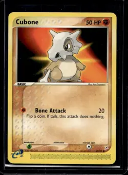 2004 Pokemon EX Team Magma vs Aqua Cubone #40/95 - Image 1