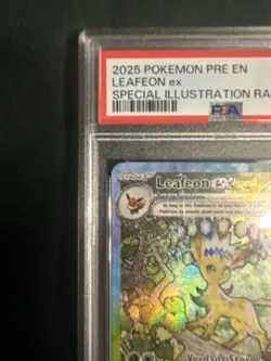 Pokemon TCG PSA GEM MINT 10 Leafeon EX Special Illustration Rare 144/131 - Image 2