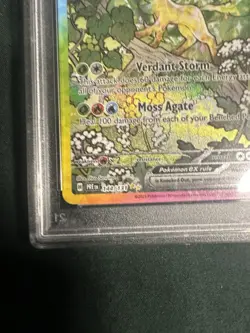 Pokemon TCG PSA GEM MINT 10 Leafeon EX Special Illustration Rare 144/131 - Image 5