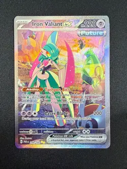 Iron Valiant ex - 249/182 - Special Illustration Paradox Rift - Pokemon (NM) - Image 1
