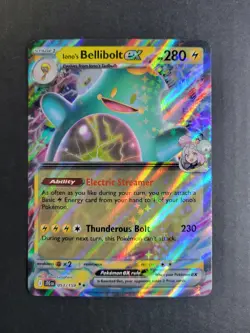 Iono's Bellibolt Ex 53/159 Pokemon TCG S&V Journey Together Double Rare Holo NM - Image 2