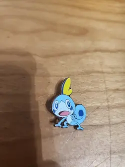 Sobble Metal Enamel Pin 2019 Collector's Pin Pokemon TCG - Image 1