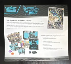 Pokemon Scarlet & Violet Black Bolt Elite Trainer Box Booster Promo - Image 2