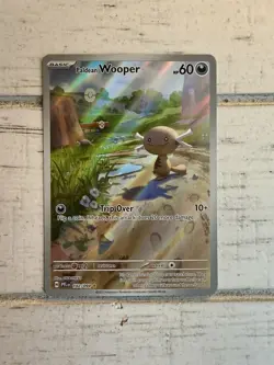 Paldean Wooper 102/094 Me02: Phantasmal Flames Holo Pokemon TCG NM/MINT!! - Image 1