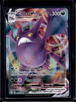 2021 Pokemon SWSH Shining Fates Crobat VM #045/072 - Image 1