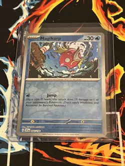 Pokemon - Scarlet & Violet Base Set - 044/198 - Magikarp - Reverse Holo - NM/M - Image 1