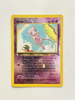 Authentic Pokemon Southern Islands Mew 1/18 (English Reverse Holo) - Image 1