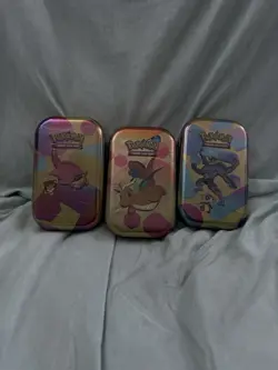 Pokemon TCG: Scarlet & Violet 151 Tin Bundle of 3 New/Sealed - Image 1