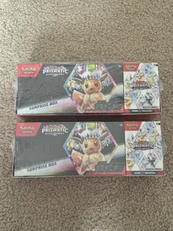 Pokemon Prismatic Evolutions Surprise Box/Booster Sam's Club Bundle (Lot Of 2) - Image 1