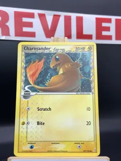 Pokemon Charmander δ #49/100 Crystal Guardians Pokemon TCG 2006 - HP - Image 2