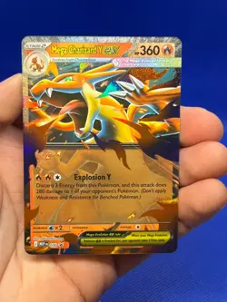 Pokemon ME: Mega Evolution Promo Mega Charizard Y ex 030 Black Star Promo NM - Image 2