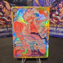 ONE PIECE MONKEY D. LUFFY GEAR 5 SECRET RARE OP05-119 AWAKENING OF THE NEW ERA - Image 1