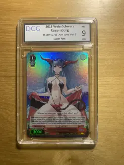 Weiss Schwarz Azur Lne vol.2 Regensburg AZL/S119-072SP SP FOIL RARE DCG 9 MT - Image 1
