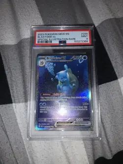 BLASTOISE EX PSA 9 MINT #200 POKEMON CARD MEW EN-151 SPECIAL ILLUSTRATION RARE - Image 1