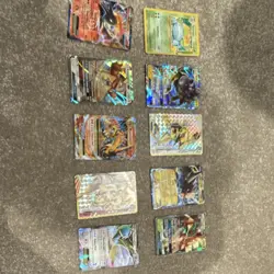 Pokemon TCG GX EX BREAK Holo Lot - Decidueye, Zapdos, Lugia - 10 Cards - Image 1