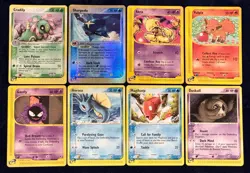 Pokemon E Reader Card Lot of 8 - Sandstorm Sapphire Aquapolis Ex Dragon - Image 1