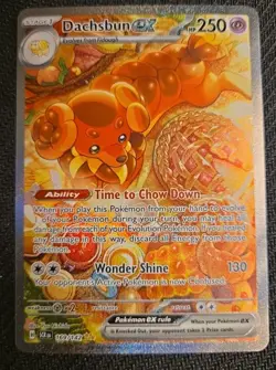 Dachsbun EX 169/142 Sv07 Stellar Crown Special Illustration Rare Card - Image 1
