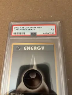 Pokemon Card Game: Japanese Dark Energy 104/111 Neo Genesis 2000 PSA 5 - Image 2