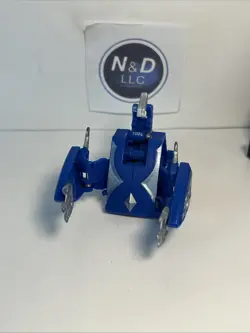 BAKUGAN Terrorcrest 100G Blue/Silver GUNDALIAN INVADERS Battle Gear W/Card RARE - Image 2