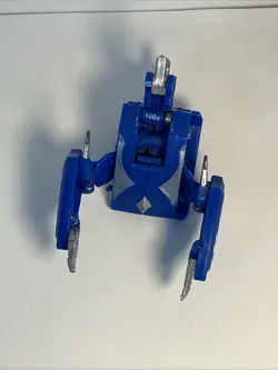 BAKUGAN Terrorcrest 100G Blue/Silver GUNDALIAN INVADERS Battle Gear W/Card RARE - Image 3