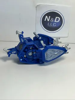 BAKUGAN Terrorcrest 100G Blue/Silver GUNDALIAN INVADERS Battle Gear W/Card RARE - Image 4