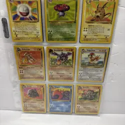 Lot-C 39 Vintage Pokemon Cards Tcg From Base Set, Fossil, Jungle, Neo Genesis M - Image 1