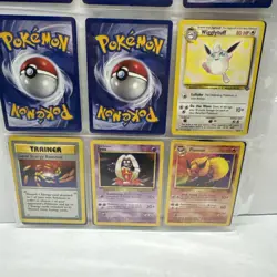 Lot-C 39 Vintage Pokemon Cards Tcg From Base Set, Fossil, Jungle, Neo Genesis M - Image 4