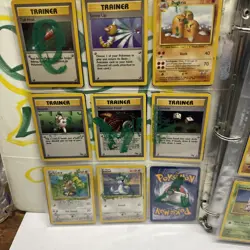 Lot A- 180 Vintage Pokemon Cards Tcg From Base Set, Fossil, Jungle, Neo Genesis - Image 3