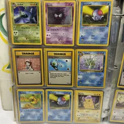 Lot-B 180 Vintage Pokemon Cards Tcg From Base Set, Fossil, Jungle, Neo Genesis - Image 1