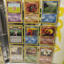 Lot-B 180 Vintage Pokemon Cards Tcg From Base Set, Fossil, Jungle, Neo Genesis - Image 2