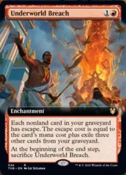 Underworld Breach (Extended Art) -Foil Light Play MTG Theros Beyond Death - Image 1