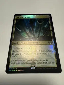 MTG Raffine's Tower Streets of New Capenna 254/281 NM-Mint Foil NEVER PLAYED - Image 1