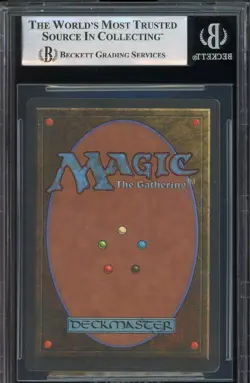 MINT BGS 9 Summer Magic Swamp {ORANGE SKY} ~ w/2x 9.5 SUBs ~ Vintage MTG!!! - Image 2