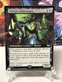 Ancient Cellarspawn (Extended Art) Commander: Duskmourn: House of Horror Regular - Image 1