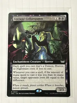 Ancient Cellarspawn (Extended Art) Commander: Duskmourn: House of Horror Regular - Image 2