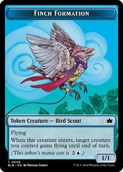 Finch Formation Token 6 MTG NM - Bloomburrow - Image 1