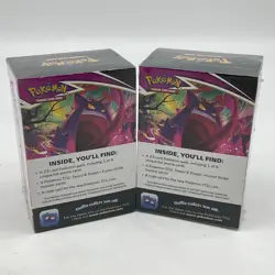 Lot of (2) Pokemon TCG Fusion Strike Build & Battle Prerelease Kit Box Sealed - Image 2