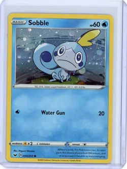 Sobble 54/202 Holo Rare Promo| 2020 Sword & Shield | Pokemon KR1 - Image 1
