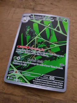 Team Rocket's Spidops 187/182 Illustration Rare - Pokemon Destined Rivals SV10 - Image 2